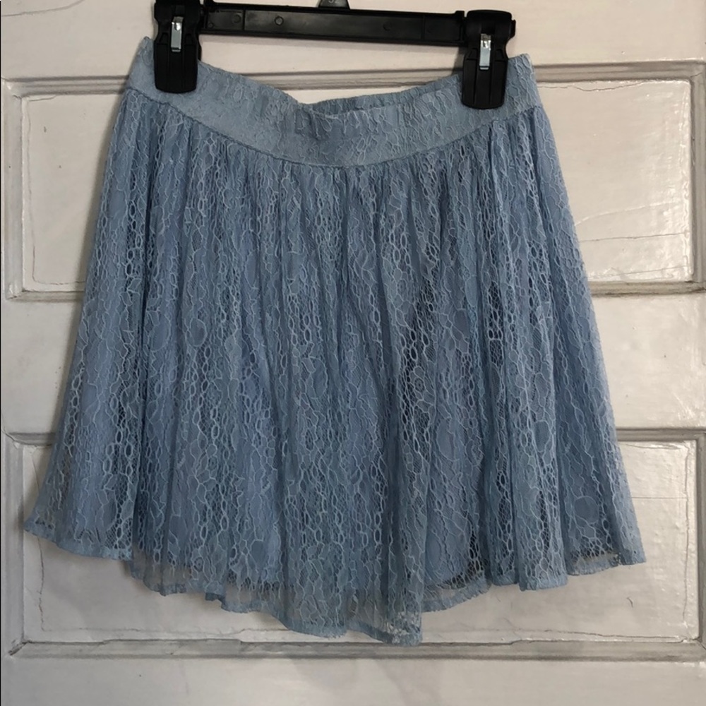 Medium Lacy blue skirt